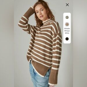 Lucky Brand Mock Neck Tunic | Size XL